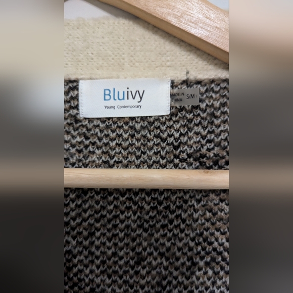 Blu Ivy Leopard Print Cardigan - Picture 5 of 5